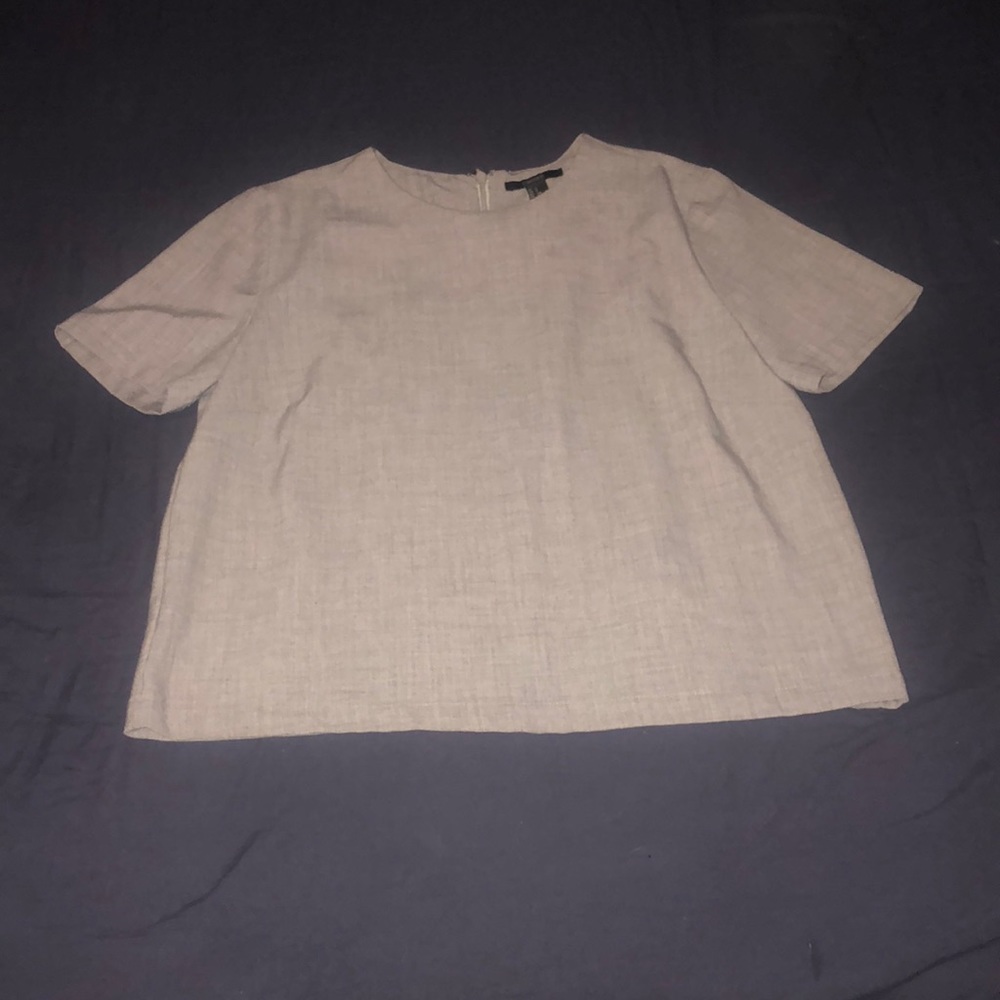 Gray dress shirt